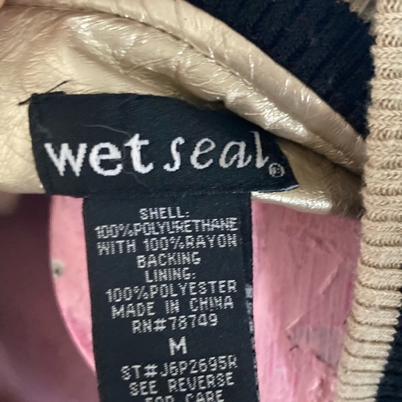 Wet Seal varsity jacket - Picture 4 of 6